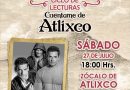 El actor Cristian de la Fuente visitará Atlixco en el Ciclo de Lecturas «Cuéntame de Atlixco»
