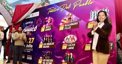Presentan la Cartelera de la Feria de Atlixco 2025.