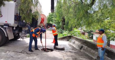 SOAPAMA realiza acciones para prevenir inundaciones durante temporada de lluvias