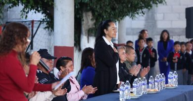 Llega la Caravana por la Paz a Nexatengo, Atlixco