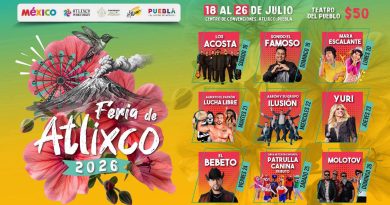 Presentan Cartelera Artística para la Feria de Atlixco 2026