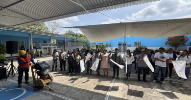Más obras en Atlixco en beneficio de la educación; Inician construcción de techado escolar
