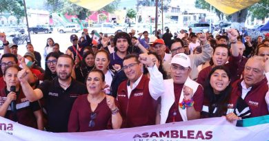 En San Salvador el Verde, Pável Gaspar hace un llamado a fortalecer la unidad y defender la soberanía nacional